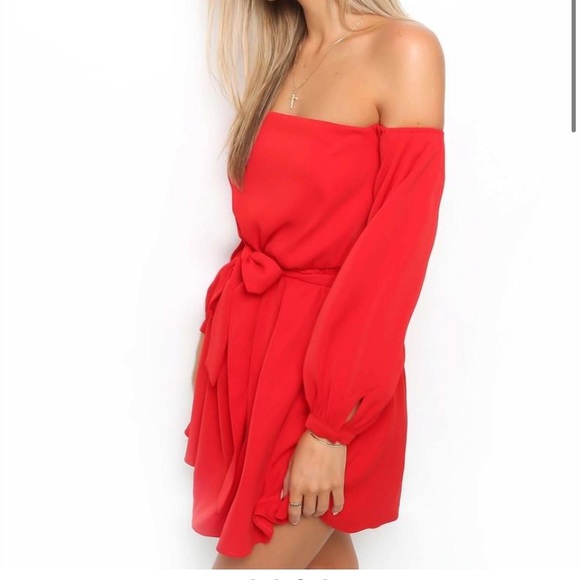 TIGERMIST Red Luna Dress - Picture 3 of 7